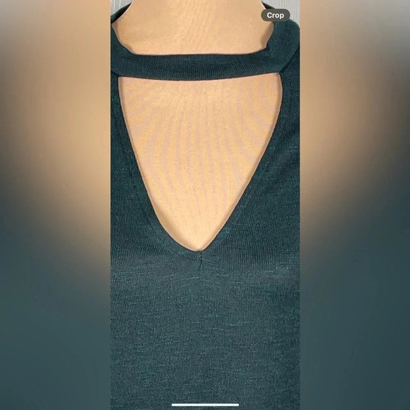 Love, Fire‎ Gigi Woven Dress in Hunter Green Small - Picture 5 of 10